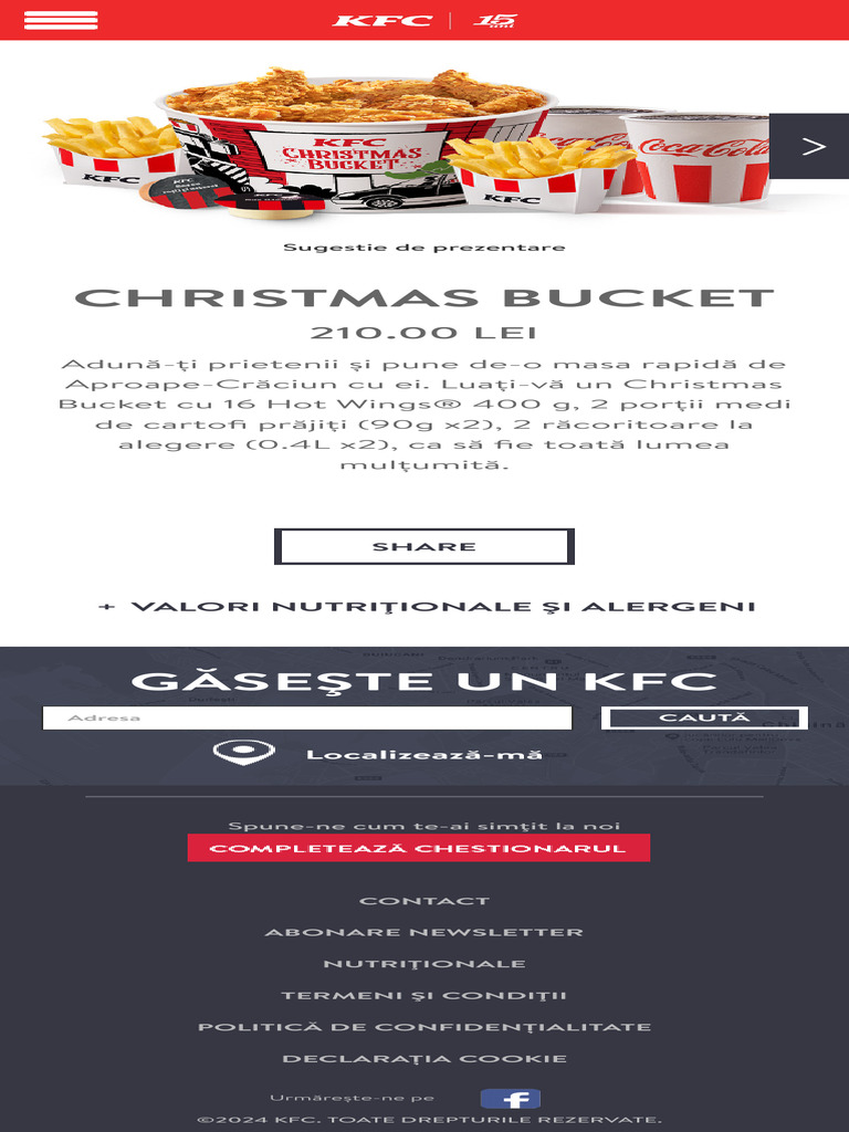 Kentucky Fried Chicken - KFC Moldova | PDF