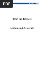 Train The Trainers Handouts