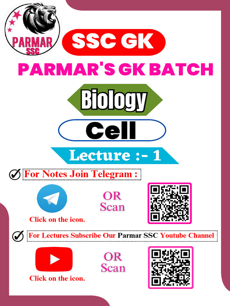 Channel-Gk Complete Biology Notes English | PDF | Muscle | Epithelium