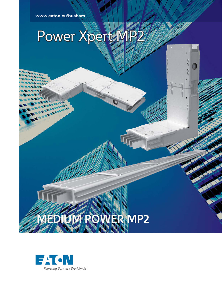 Eaton Medium Power MP2 Busbar System | PDF | Electrical Resistance And ...