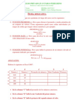 6º Prim - POTENCIA RAIZ