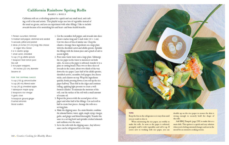The Healthy Bones Plant-Based Nutrition Plan and Cookbook: California ...