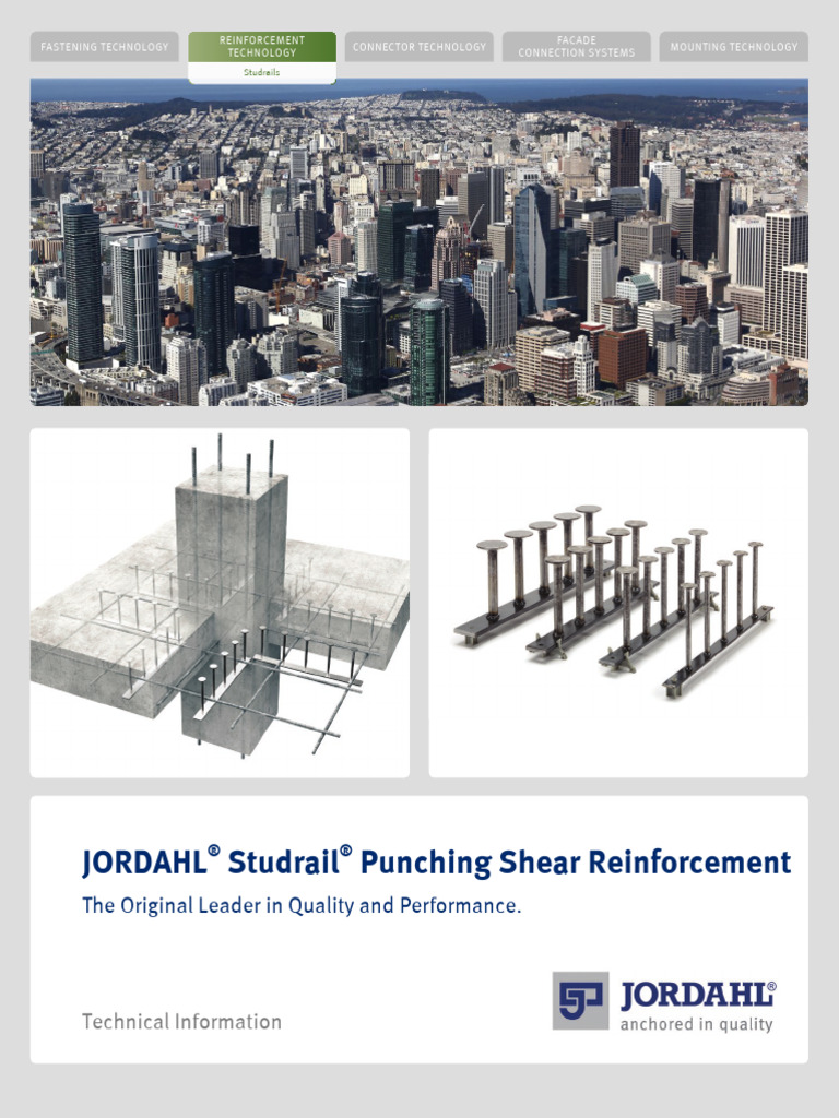 Studrail US | PDF | Prestressed Concrete | Concrete