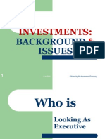 Lect.1-Investments Background & Issues