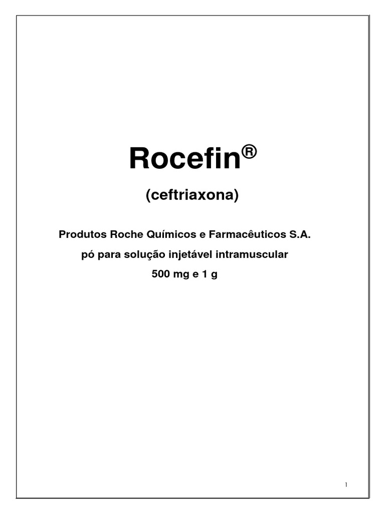 Rocefin Bula Pacientes | PDF | Gravidez | Anemia