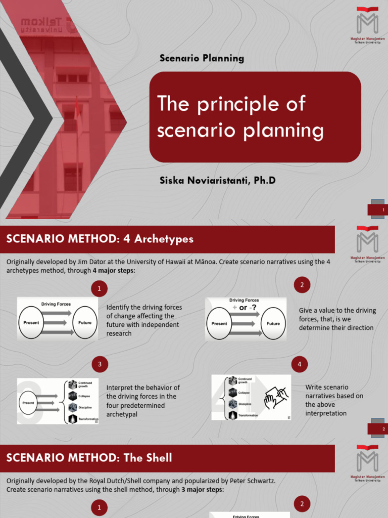 Scenario Planning Methods in Healthcare | PDF | Scenario Planning ...