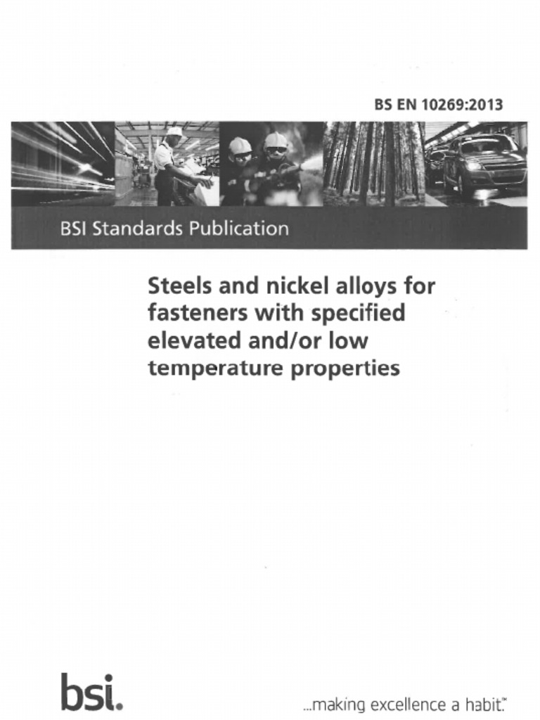 EN 10269 - Stud Bolt-Nut | PDF