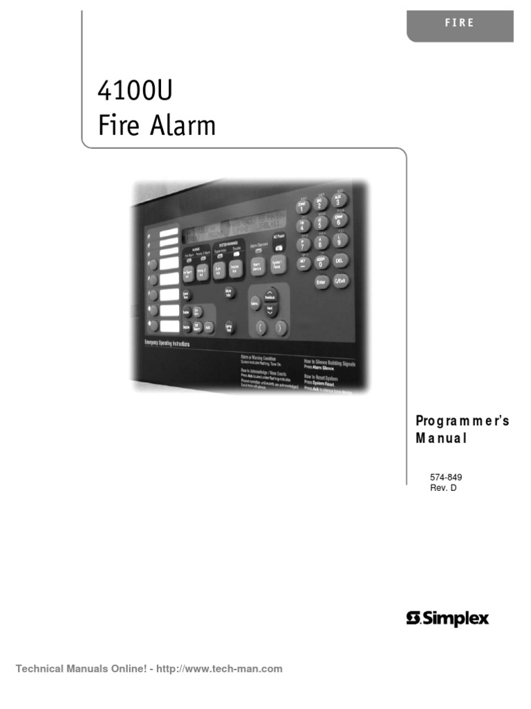 4100U Programming Manual Rev D | PDF | Electromagnetic Interference ...