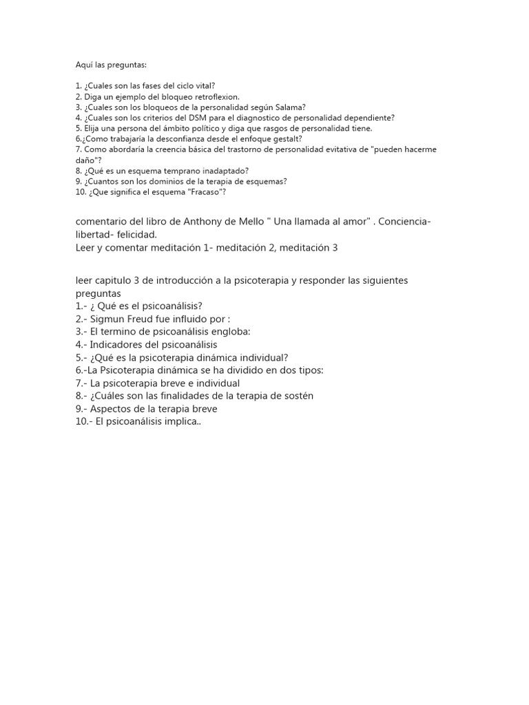 Aquí Las Preguntas | PDF