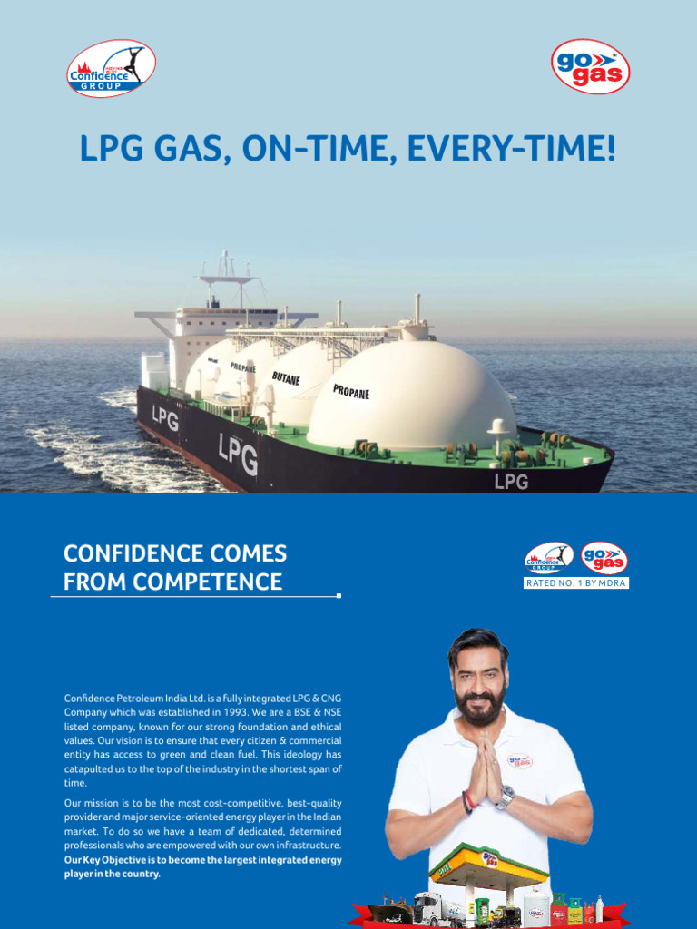 Confidence Petroleum: LPG & CNG Leader | PDF | Liquefied Petroleum Gas ...
