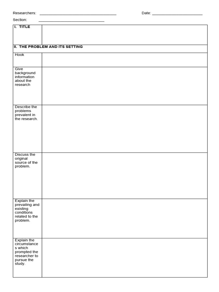 Research Study Structure and Guidelines | PDF | Citation | Statistics