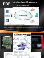 Caching in The Distributed Environment