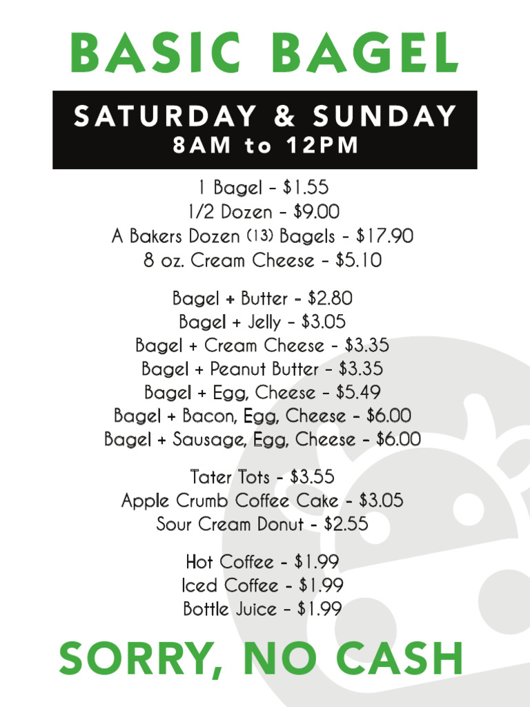 210810 basic Bagel Menu PDF