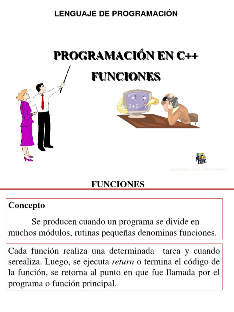Funciones cpp | PDF