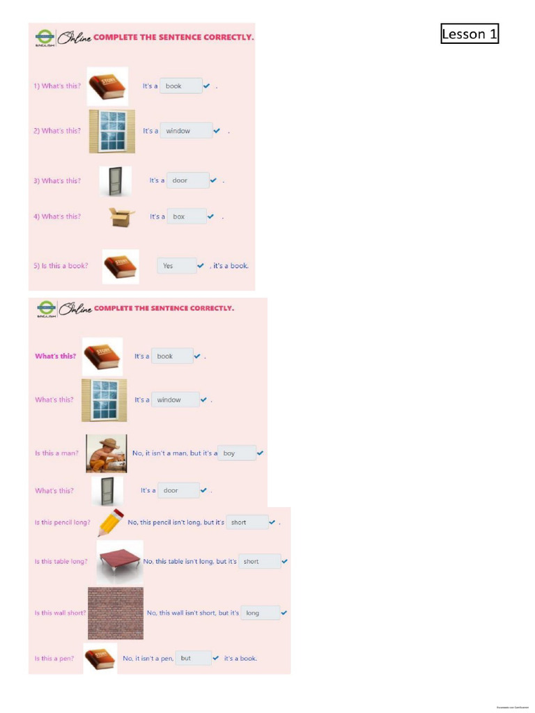 Lesson Módulo 1 Completo | PDF