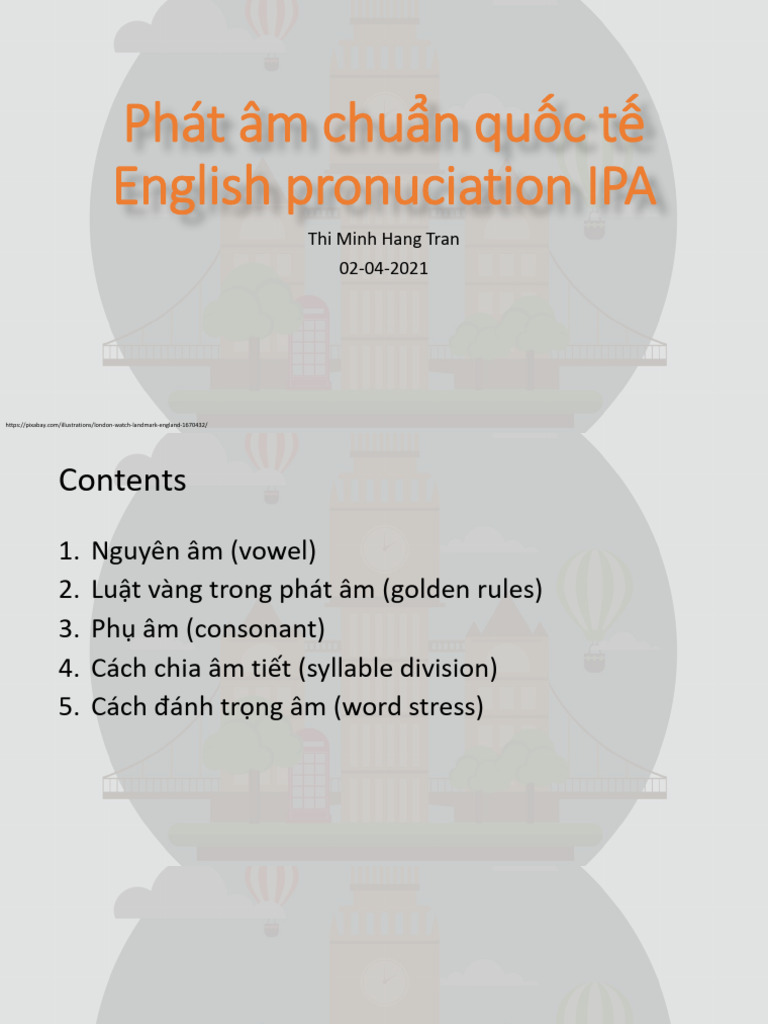 English Pronuciation Final Pdf