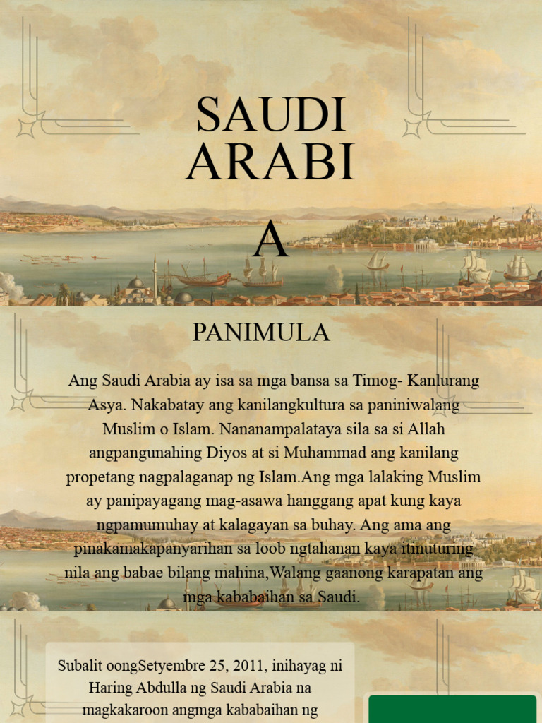 Saudi | PDF