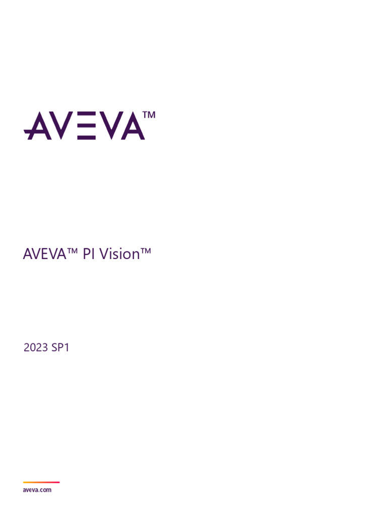 Avevatm Pi Visiontm 8-6-2024 | PDF | Computing | Software