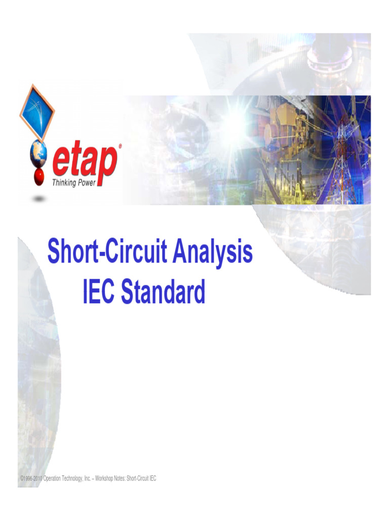 ETAP Short Circuit IEC | PDF | Transformer | Electrical Impedance