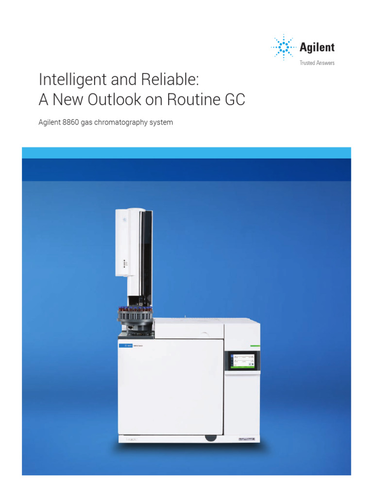 Agilent 8860 GC: Smart, Reliable Analysis | PDF | Gas Chromatography ...