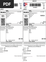 myGDEX Prime Shipment Consignment Note | PDF
