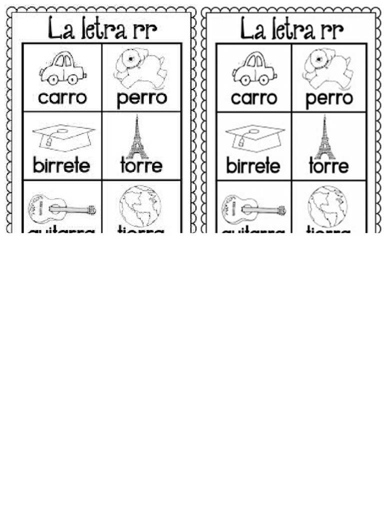 Letra R | PDF