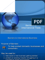 Trade Barriers