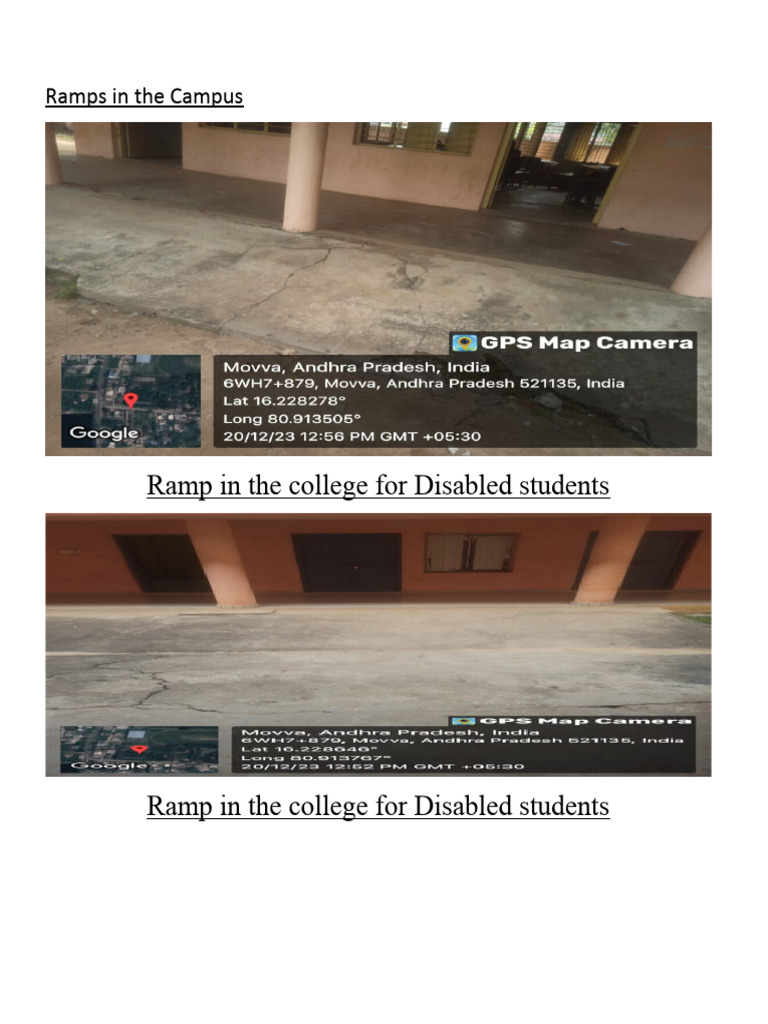 Accessible Ramps for Disabled Students | PDF