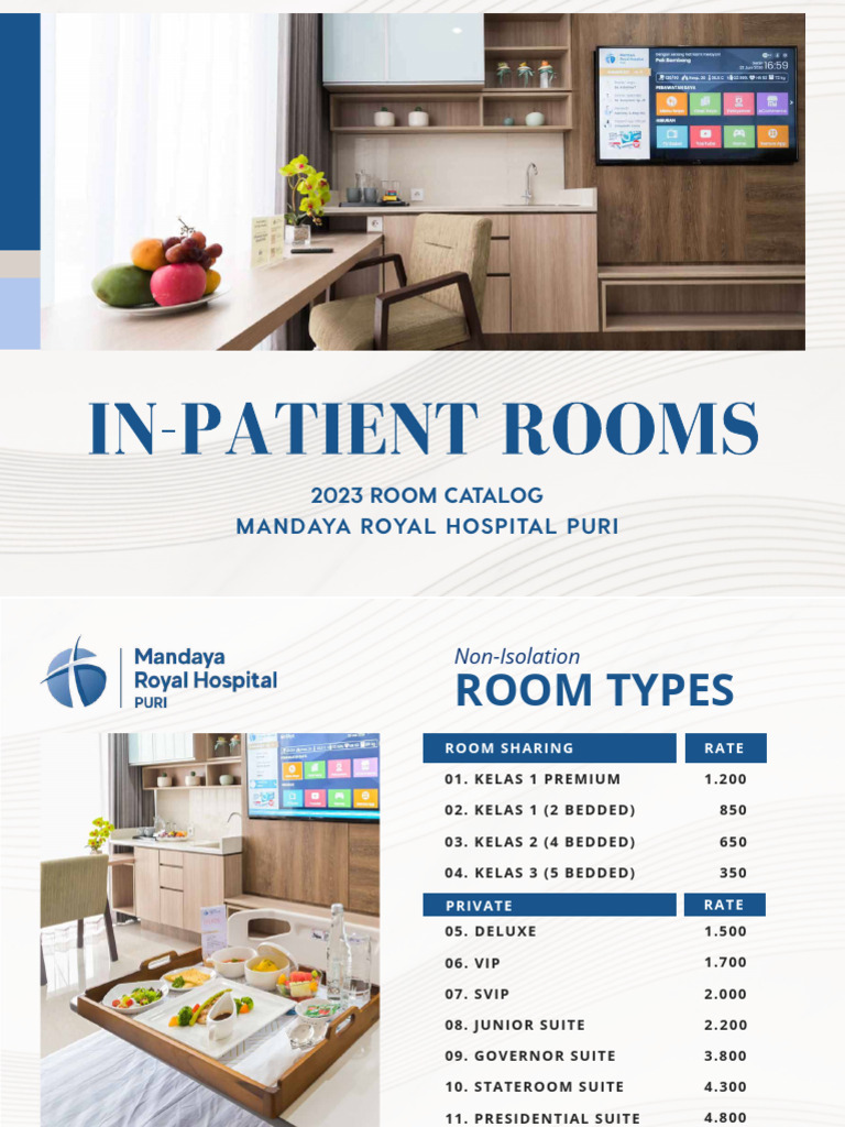 Katalog Kamar Rawat Inap 2023 - Compressed | PDF | Technology & Engineering