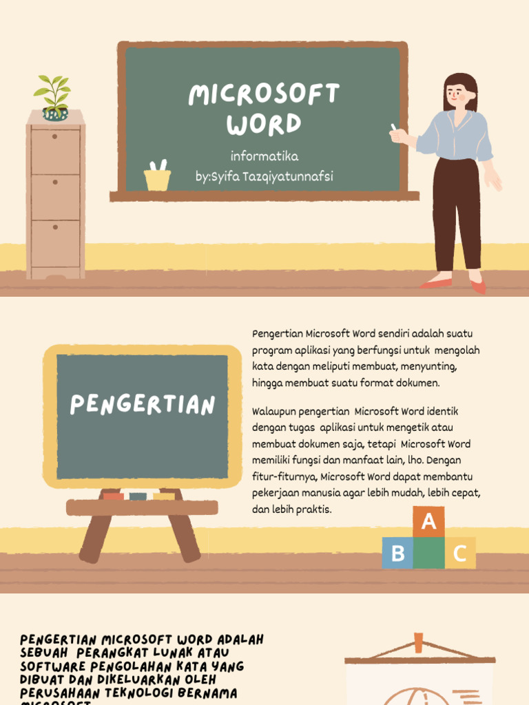 Fungsi dan Sejarah Microsoft Word | PDF | Seni | Komputer
