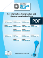 Sahara Tax Gain Fund Application Form