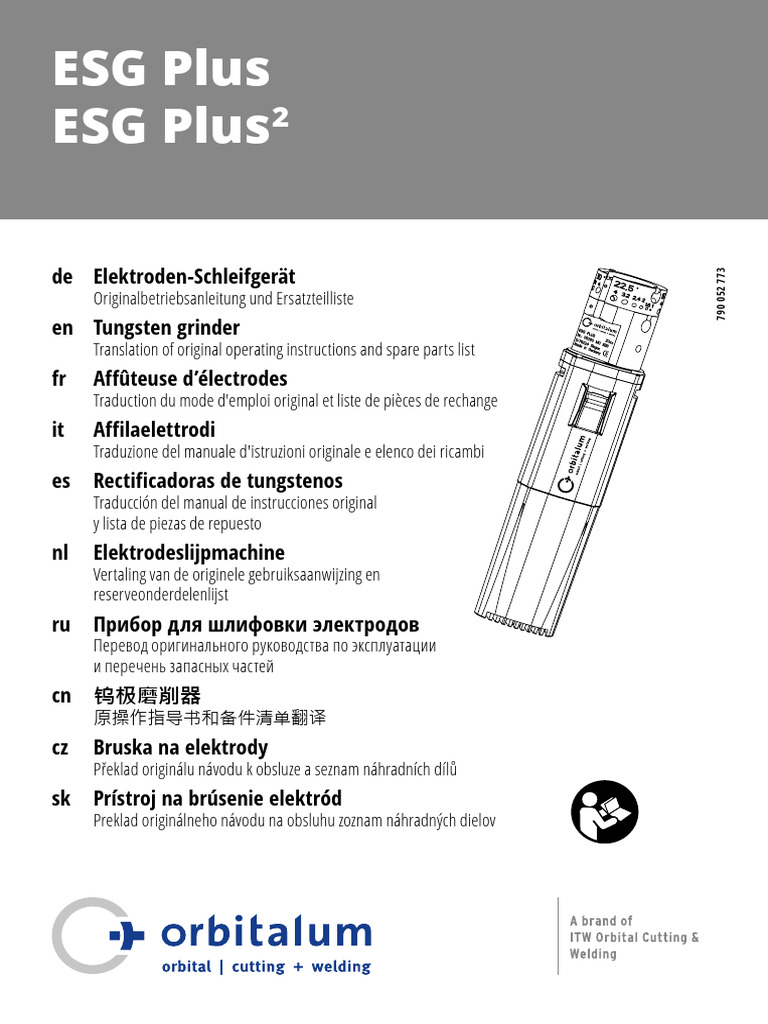 Manuel Orbitalum - ESG Plus | PDF