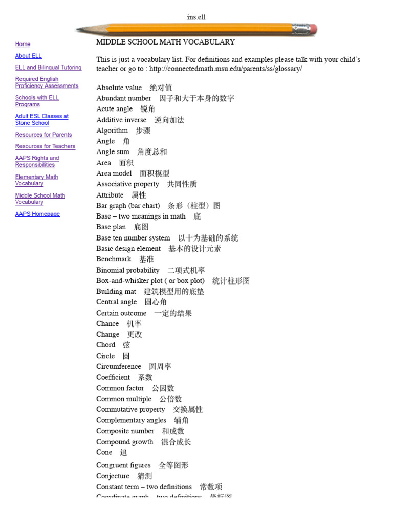Connected Math Chinese Pdf Numbers Triangle