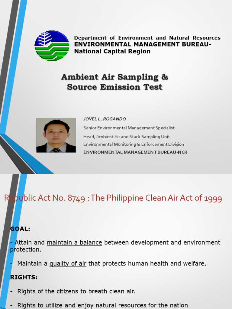 Ambient and Stack Sampling | PDF | Air Pollution | Particulates