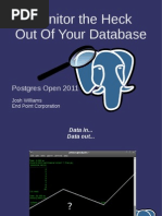 Monitoring postgresql