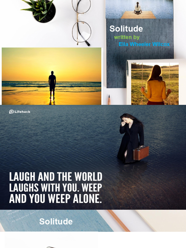 Solitude Poem Analysis and Q&A | PDF