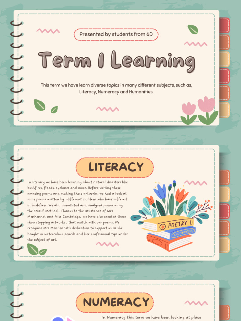 Term 1 Learning | PDF | Learning