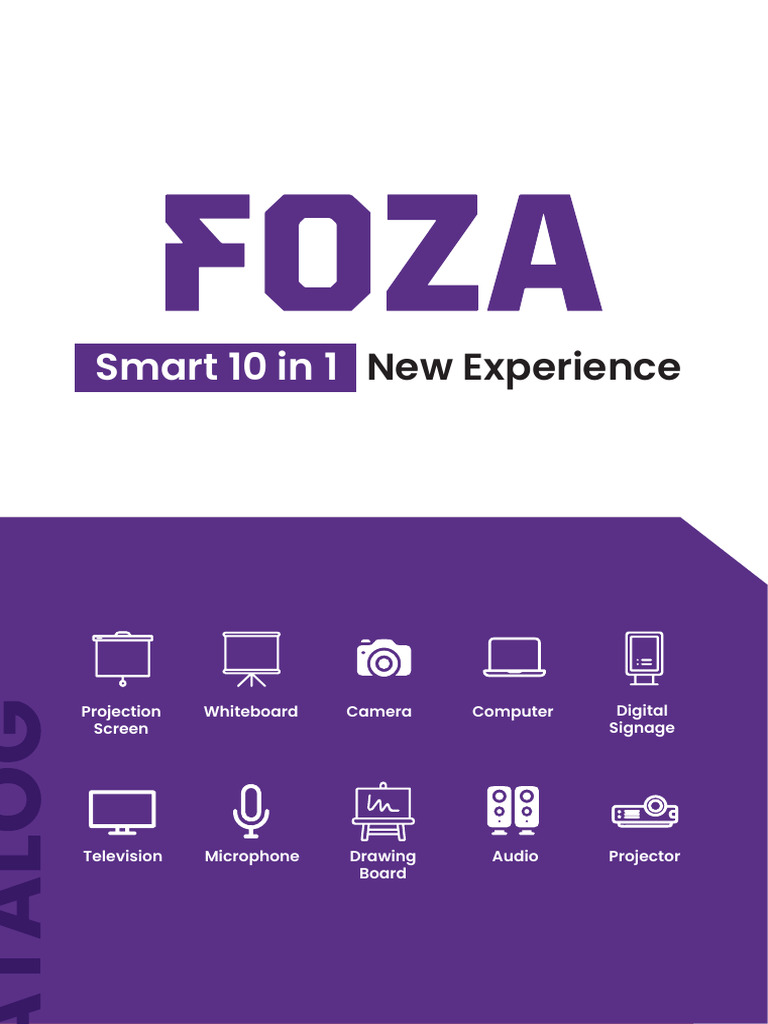 FOZA Interactive Smart Display Panels | PDF | Tablet Computer ...