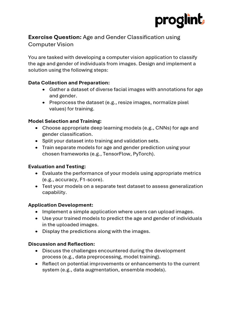 Age and Gender Classification | PDF
