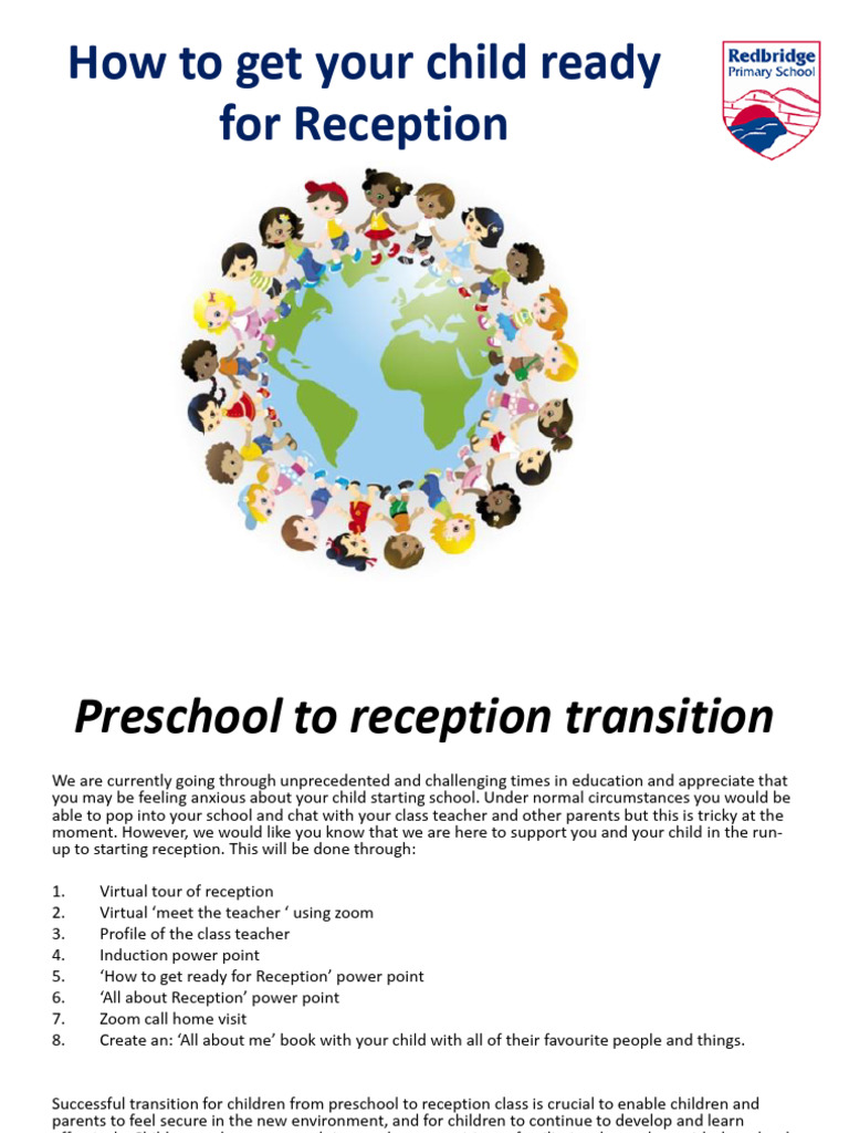 How To Get Your Child Ready For Reception | PDF | Preschool | Cognition