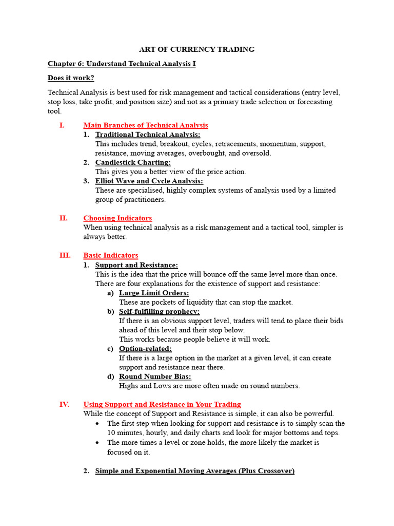 Chapter 6 - Understand Technical Analysis I | PDF | Technical Analysis ...