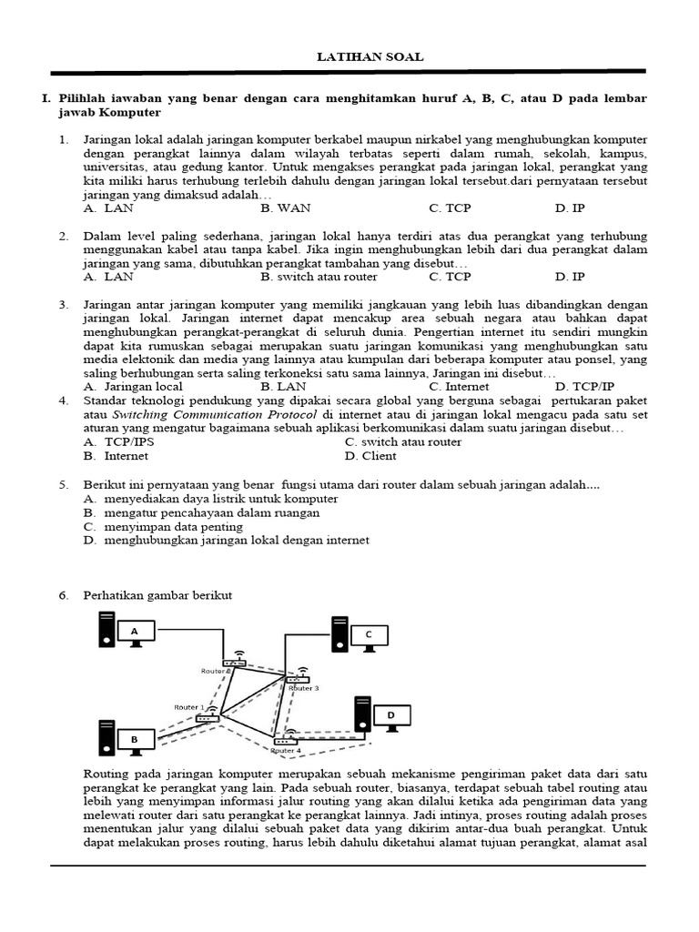 Proses Routing dan Jaringan Komputer | PDF