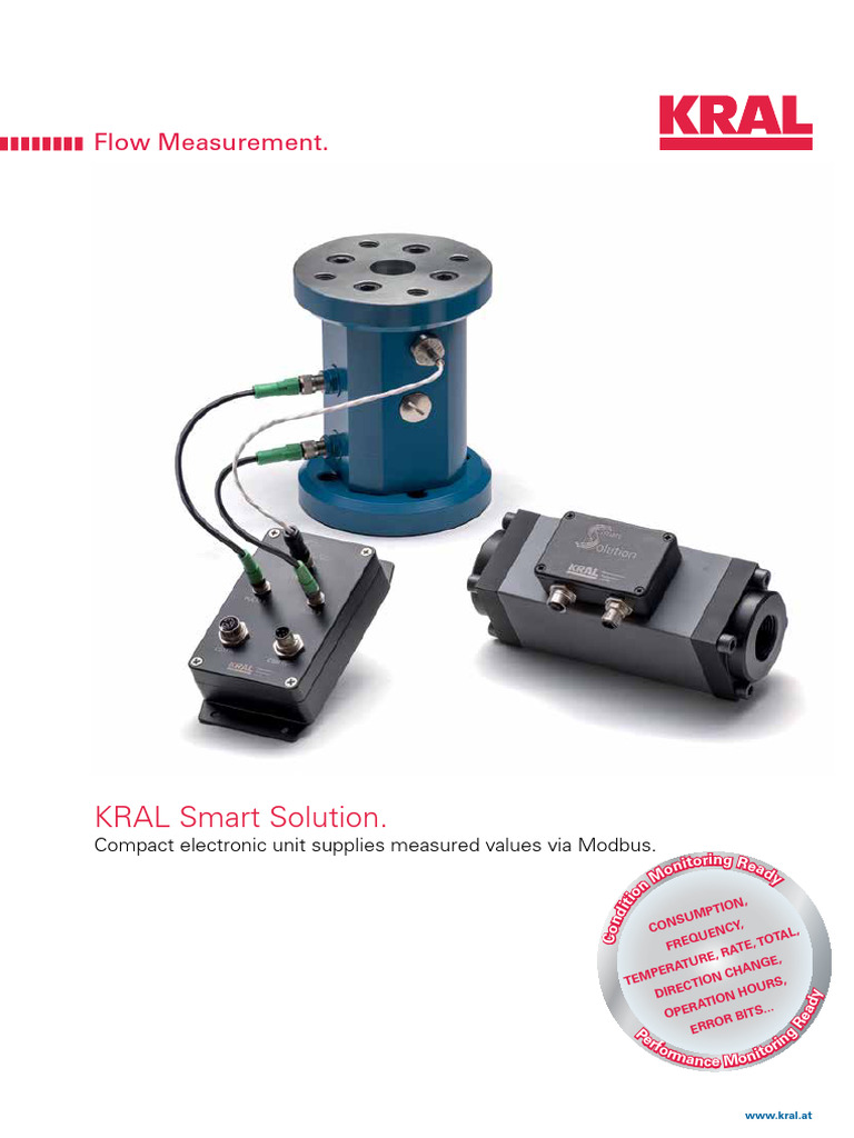 KRAL Smart Solution En-Us 01 | PDF | Flow Measurement | Density