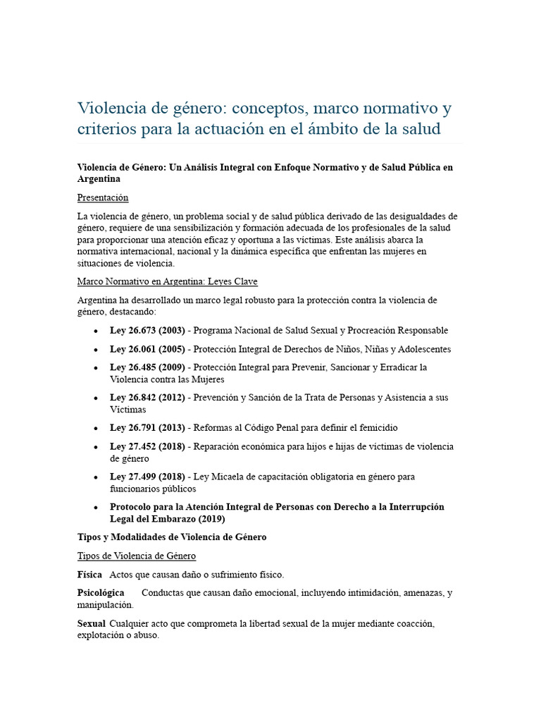 Leyes Violencia de Géneros | PDF | La violencia contra las mujeres ...