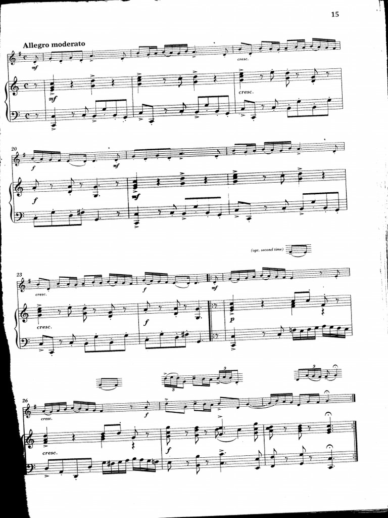 Gavotte Corelli | PDF