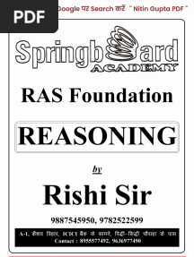 Reasoning Chapter Wise Practice Questions in Hindi and English