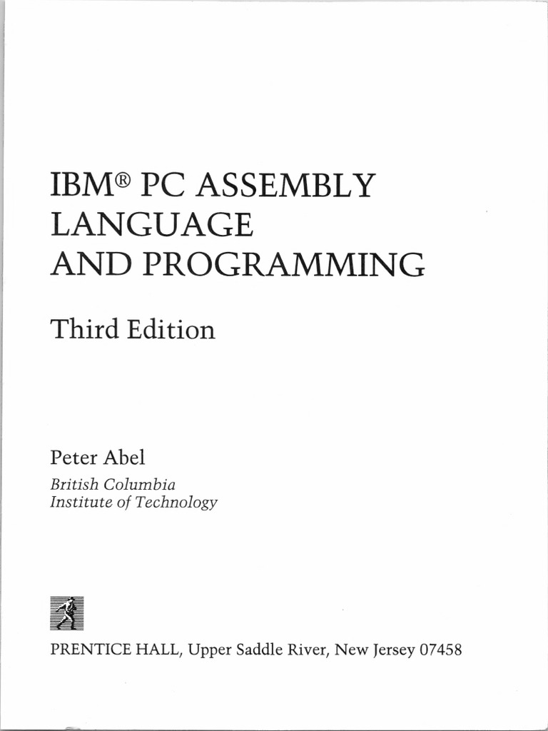 Ibm PC Assembly Language and Programming-0131920634 | PDF | Assembly ...