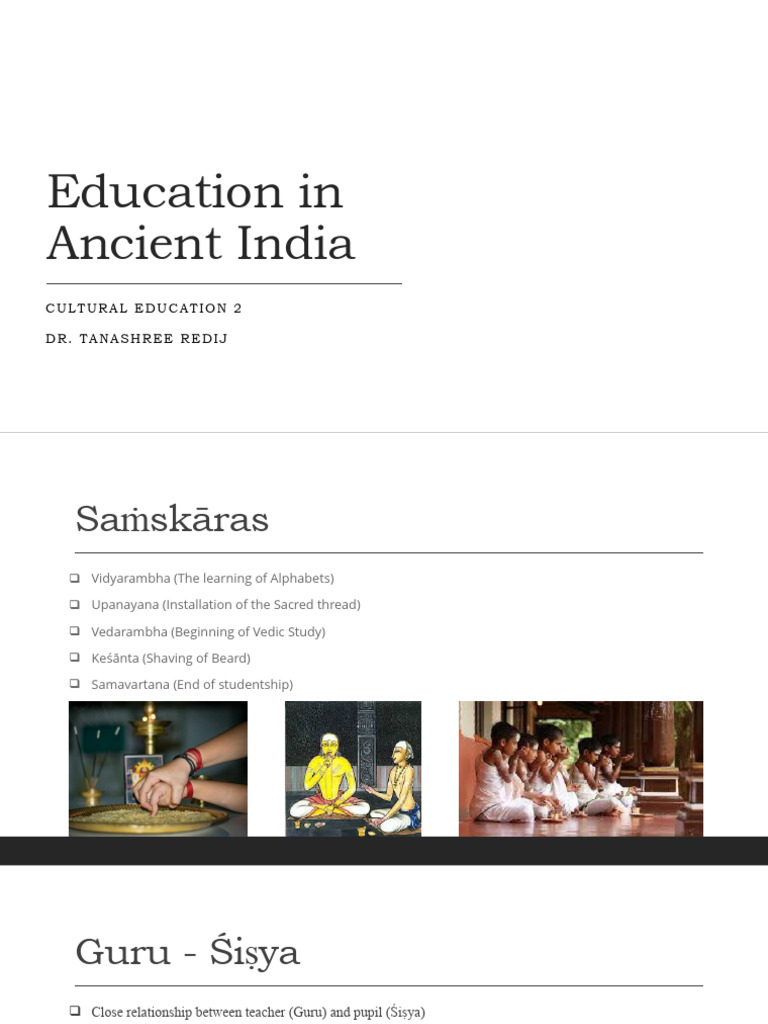 EDUCATION IN ANCIENT INDIA PDF intelligence overview