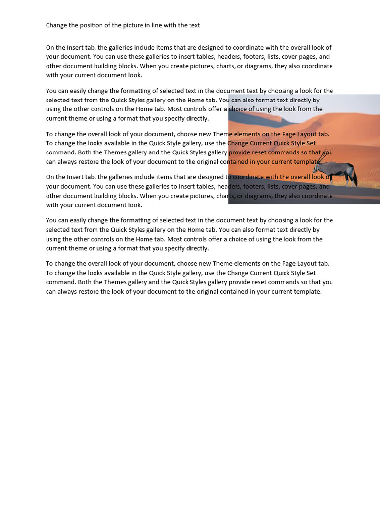 Adjusting Document Layout and Styles | PDF