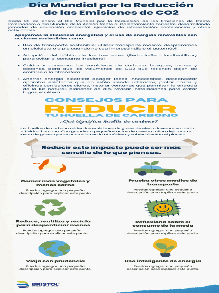 Cómo Reducir la Huella de Carbono | PDF | Gases de efecto invernadero ...